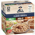 Quaker Instant Oatmeal Variety Pack, 3 flavors in total, 52 packets / 1.51 ounces each, total 74.6 ounces