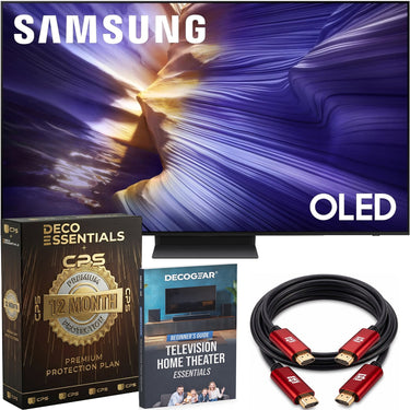 Samsung 65 inch OLED 4K S90F Vision AI Smart TV (2025) + Extended Protection Plan