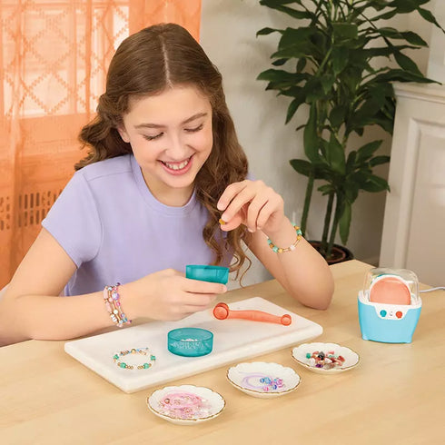 Make It Real Polish & Shine Deluxe Bead Tumbler Set – Jewelry Making & Bead Polishing Kit for Kids
