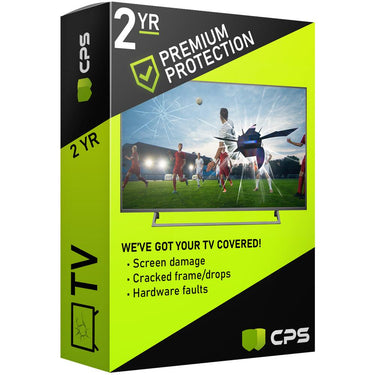 CPS 2 Year Accidental Television Extended Warranty under $2,000