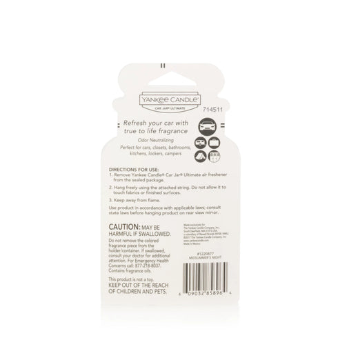 Yankee Candle Car Jar Ultimate - Midsummer's Night