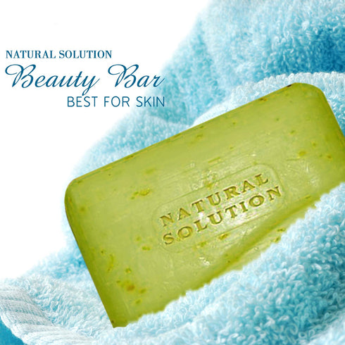 Himalayan Pink Salt Body Soap Bar with Olive Oil & Green Tea - Moisturizing Gentle Cleanser for All Skin Types