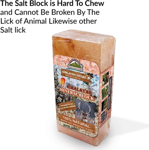 Brick Salt for Deer | HIMALAYAN NATURE