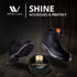 2 Pcs Premium Shoe Shine Polish, Nourishes & Protects All Kind of Leather, Neutral Shoe Polish, 50ml, Neutral, Black