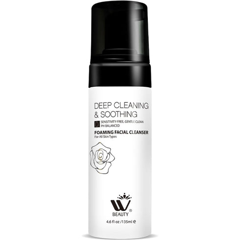 WBM BEAUTY Foaming Facial Cleanser | 4.2 Fluid Ounce