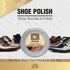 2 Pcs Premium Shoe Shine Polish, Nourishes & Protects All Kind of Leather, Neutral Shoe Polish, 50ml, Neutral, Black