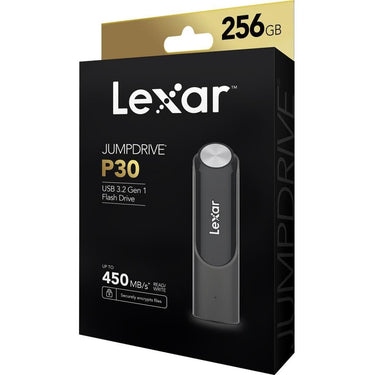 Lexar 256GB JumpDrive P30 USB 3.2 Gen 1 Flash Drive (LJDP030256G-RNQNG)