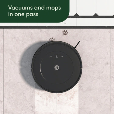 iRobot Roomba Combo Essential Robot: 2-in-1 Vacuum & Mop + Parts + 2 Year Warranty