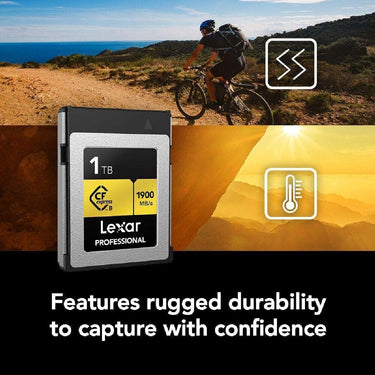 Lexar Professional CFexpress Type B Card GOLD Series, 1TB