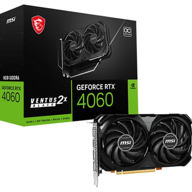 MSI GeForce RTX 4060 VENTUS 2X BLK