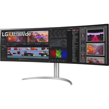 LG 49" 32:9 UltraWide Dual QHD IPS Curved Monitor (Open Box) + 1 Year Warranty