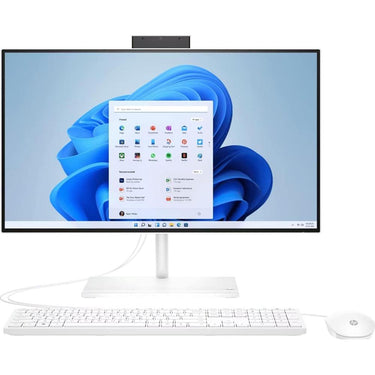 Hewlett Packard 23.8" Intel Celeron J4025 4/256GB SSD All-in-1 PC Open Box +1 Year Warranty Pack