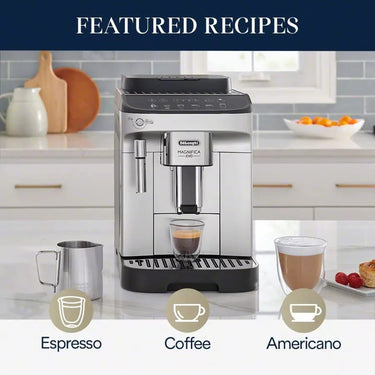 DeLonghi Magnifica Evo Espresso Machine for Espresso Cappuccino and Iced Coffee Maker