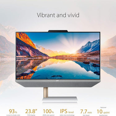 Asus 23.8" Zen AiO 24 FHD Touchscreen Display Desktop - M5401WYA-DH704T