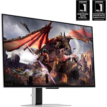 Samsung 32" Odyssey OLED G8 4K UHD 240Hz Smart Gaming Monitor w/ Gaming Mouse Bundle
