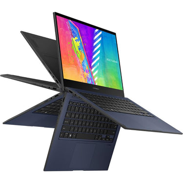 Asus 14" Vivobook Go 14 Flip Laptop in Quiet Blue - TP1400KA-DS24T