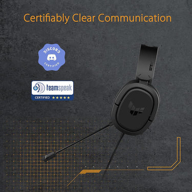 ASUS TUF Gaming H1 Wired Headset in Black - TUFGAMINGH1