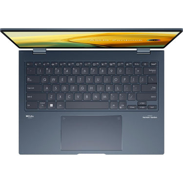 Asus 14" Zenbook 14 Flip OLED Laptop in Ponder Blue - UP3404VA-DS74T