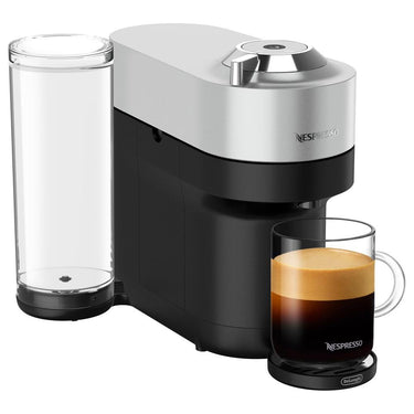 Nespresso Vertuo Pop+ Deluxe Espresso Machine (Silver) w/ Diavolitto Capsules 10-Pack