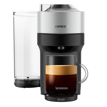 Nespresso Vertuo Pop+ Deluxe Espresso Machine (Silver) w/ Altissio Capsules 30-Pack