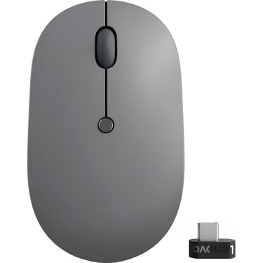 Lenovo Go USB-C Essential Wireless Mouse in Storm Gray - GY51C21210