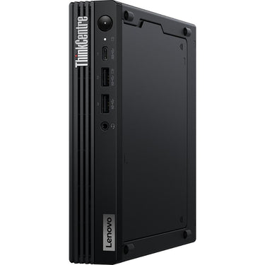 Lenovo ThinkCentre M70q Gen 4 Tiny Desktop Computer in Black - 12E30001US