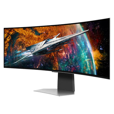 Samsung 49" Odyssey OLED G9 (G95SC) DQHD Curved Gaming Monitor + Mouse & Pad