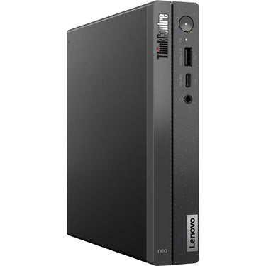 Lenovo ThinkCentre neo 50q Gen 4 Tiny Desktop Computer in Black - 12LN000BUS