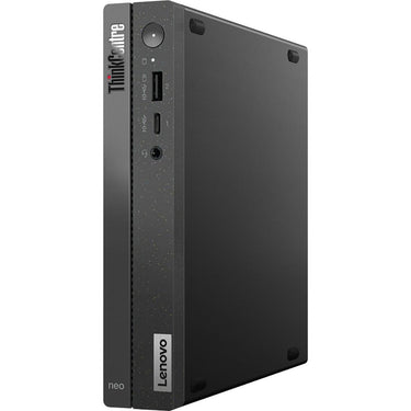 Lenovo ThinkCentre neo 50q Gen 4 Tiny Desktop Computer in Black - 12LN000BUS