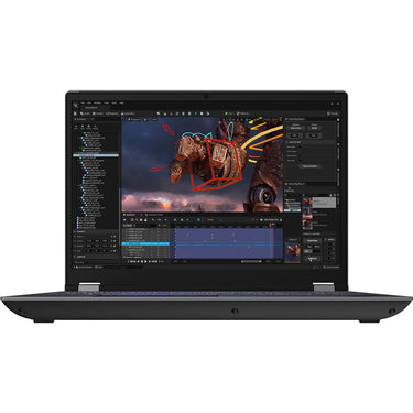 Lenovo 16" ThinkPad P16 Gen 2 Mobile Workstation in Storm Gray - 21FA002NUS