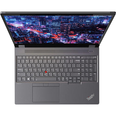 Lenovo 16" ThinkPad P16 Gen 2 Mobile Workstation in Storm Gray - 21FA002NUS