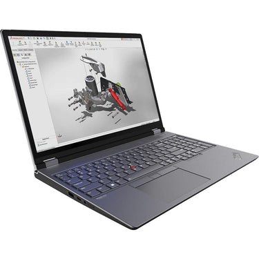 Lenovo 16" ThinkPad P16 Gen 2 Mobile Workstation in Storm Gray - 21FA002TUS