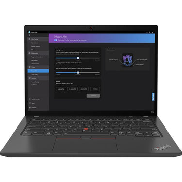 Lenovo 14" ThinkPad T14 Gen 4 Intel Core i7 Notebook in Thunder Black - 21HD0088US