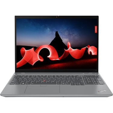 Lenovo 16" ThinkPad T16 Gen 2 Touchscreen Notebook in Storm Gray - 21HH001MUS