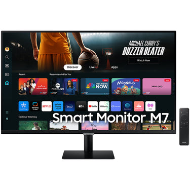 Samsung 32" Smart Monitor M7 (M70D) 4K UHD with Streaming TV  + 2 Year Protection Pack