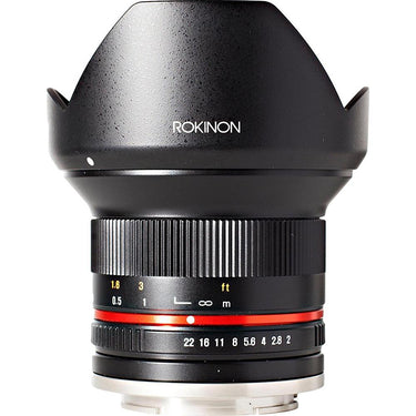 Rokinon 12mm F2.0 Ultra Wide Angle Lens for Sony (Open Box) with 1 Year Warranty