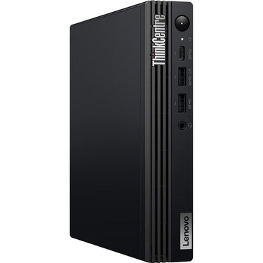 Lenovo ThinkCentre M70q Gen 4 Desktop Computer in Black - 12E30003US