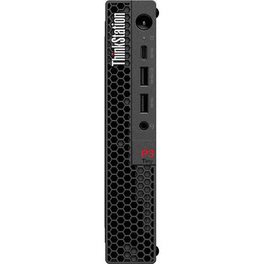 Lenovo ThinkStation P3 Tiny Workstation in Black - 30H00041US