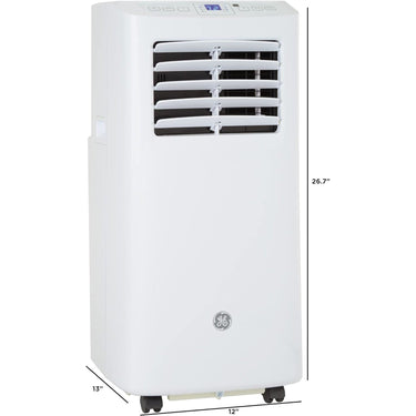GE 5,100 BTU Portable Air Conditioner for Small Rooms, White (Refurbished)