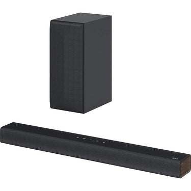 LG S40Q 2.1 Ch Sound Bar and Subwoofer (Open Box) + 1 Year Warranty Pack