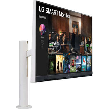 LG 32" 4K UHD Smart Monitor with Ergo Stand (Open Box) + 1 Year Warranty Pack
