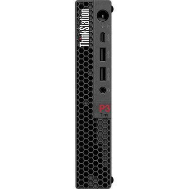 Lenovo ThinkStation P3 Tiny Workstation in Black - 30H00048US