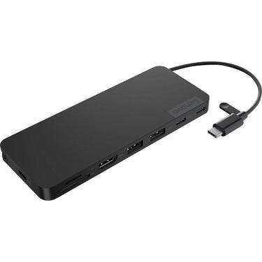 Lenovo USB-C Slim Travel Dock in Eclipse Black - 4X11N40213