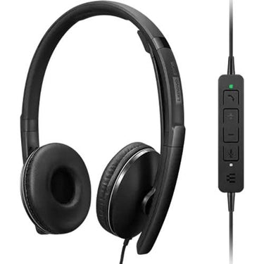 Lenovo Wired ANC Headset (Gen 2 Teams) in Black - 4XD1M45627