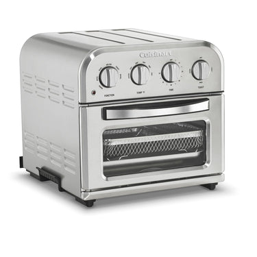Cuisinart TOA-28FR Compact Convection Toaster Oven Airfryer, Stainless Steel, Refurbished