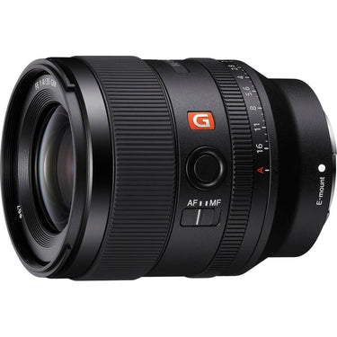 Sony FE 35mm F1.4 GM G Master Wide Angle Lens (Sony E) Open Box +1 Year Warranty Pack