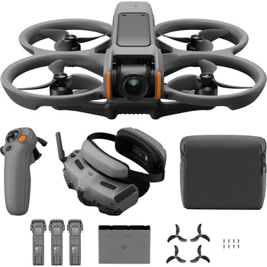 DJI Avata 2 Fly More Combo, FPV Drove w/ Camera (Open Box) + 1 Year Warranty