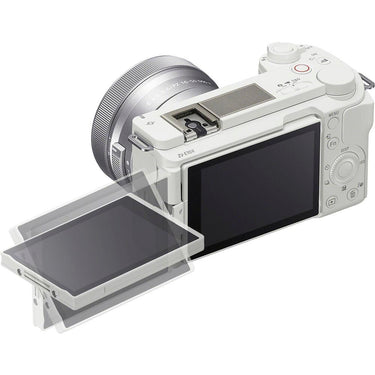 Sony Alpha ZV-E10 II APS-C Interchangeable Lens Mirrorless Content Camera (White)