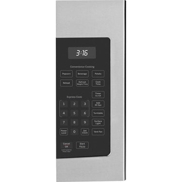 GE 1.6 Cu. Ft. Over-the-Range Microwave Oven Steel (Open Box) + 1 Year Warranty