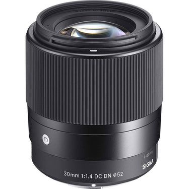 Sigma 30mm F1.4 Contemporary DC DN Lens for Sony E (Open Box) + 1 Year Warranty